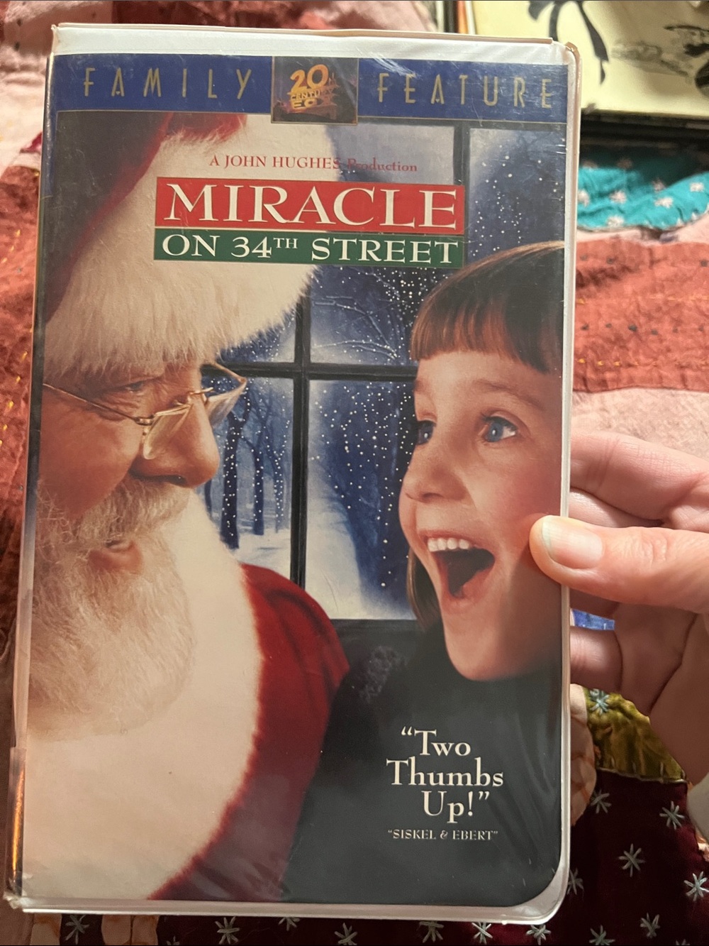 Miracle on 34th street VHS - John Hughes Production - Vintage 1994